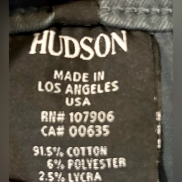 Hudson Women’s Size 30 Blue-Green Ombré Animal Print Jeans - Picture 6 of 10